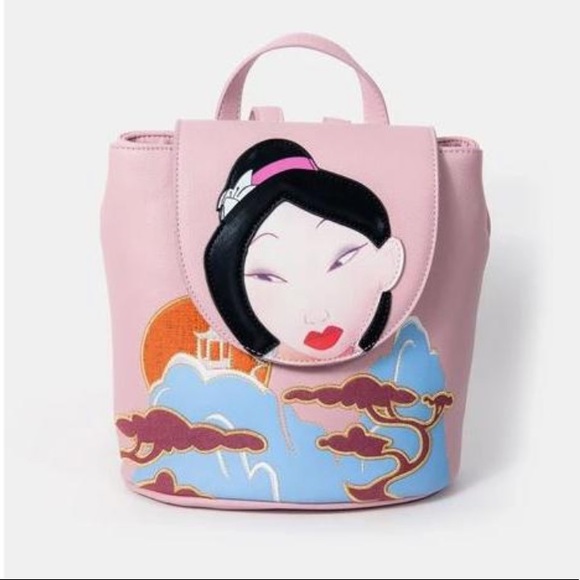 DANIELLE NICOLE DISNEY MULAN MINI BACKPACK - Picture 1 of 12